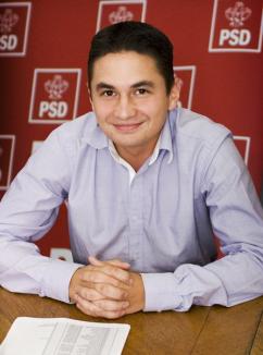 Emilian Pavel a fost reales în funcţia de preşedinte al tineretului PSD din Bihor